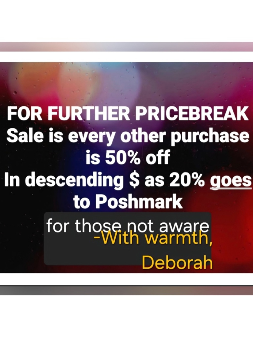 Thank You For Shopping Any Small Business Or Estate - Picture 2 of 2